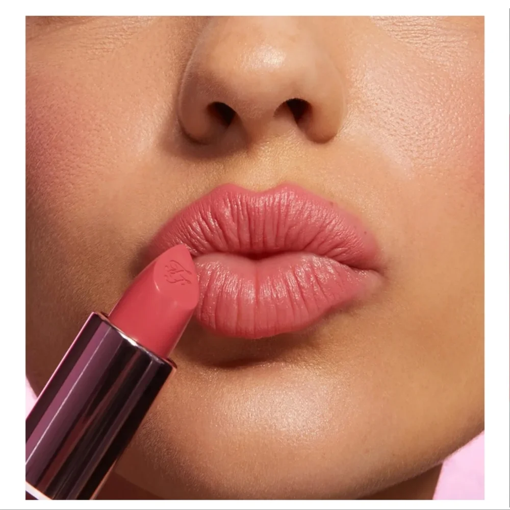 Too Faced Lady Bold Diffused Matte Lipstick in DEAR DIARY (Medium Nude Pink)